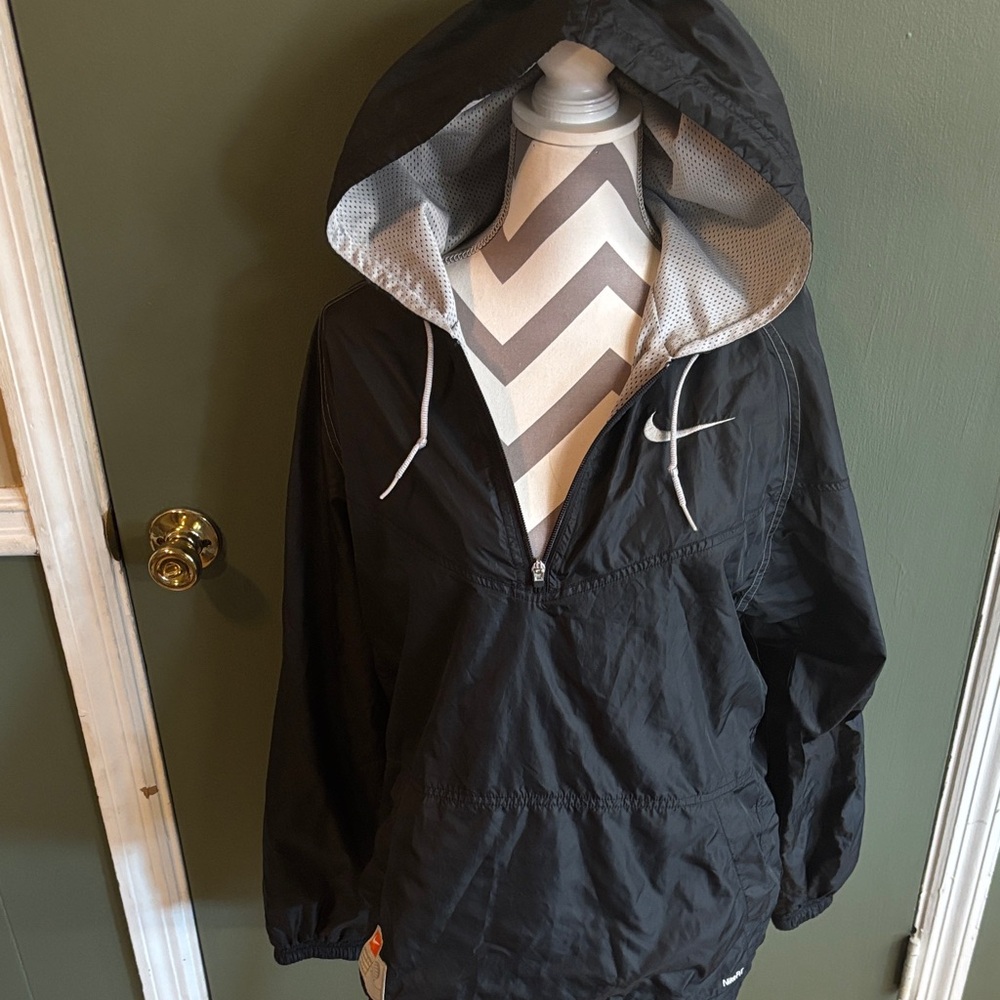 Nike Black Hooded Utility Jacket